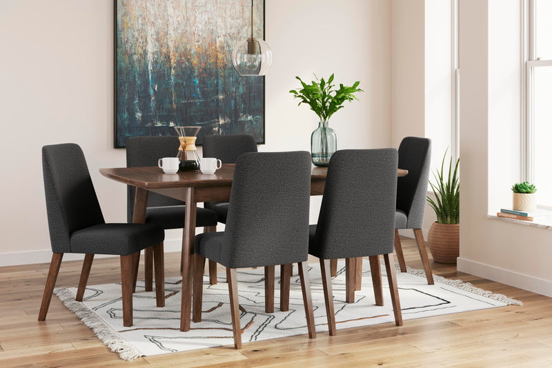Lyncott Extension Dining Table and 6 Chairs - D615D16