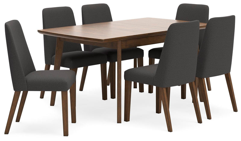 Lyncott Extension Dining Table and 6 Chairs - D615D16