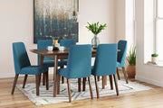 Lyncott Extension Dining Table and 6 Chairs - D615D17