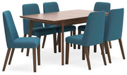 Lyncott Extension Dining Table and 6 Chairs - D615D17