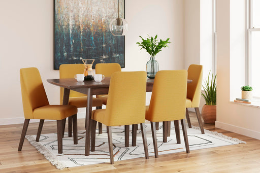 Lyncott Extension Dining Table and 6 Chairs - D615D18