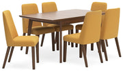 Lyncott Extension Dining Table and 6 Chairs - D615D18