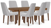 Lyncott Extension Dining Table and 6 Chairs - D615D24