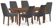 Lyncott Extension Dining Table and 6 Chairs - D615D26