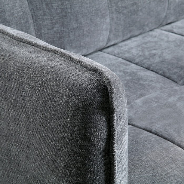 Lynda Dark Gray Loveseat - CM6736DG-LV