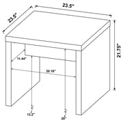 Lynette 3-piece Rectangular Coffee and End Table Set Mango - 704128-S3