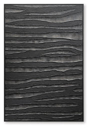 Lynnworth Black/Brown Wall Art - A8000532