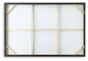 Lynnworth Black/Brown Wall Art - A8000532