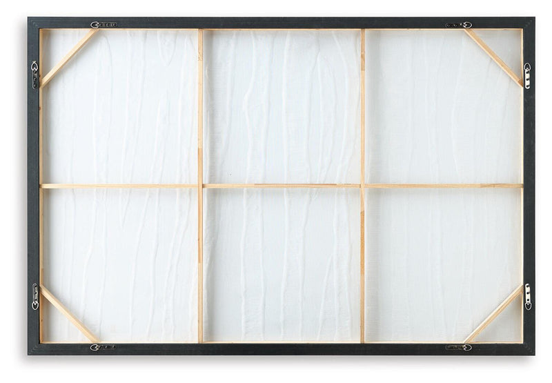 Lynnworth Black/Brown Wall Art - A8000532