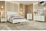 Lyra Beige Queen Bed Group - LYRA-BEIGE-QBG