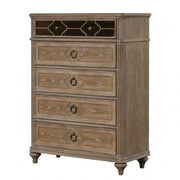 Lyris Rustic Oak Chest - FM7417AK-C