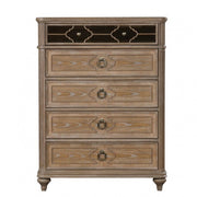 Lyris Rustic Oak Chest - FM7417AK-C