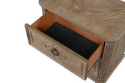 Lyris Rustic Oak Nightstand - FM7417AK-N