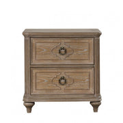 Lyris Rustic Oak Nightstand - FM7417AK-N