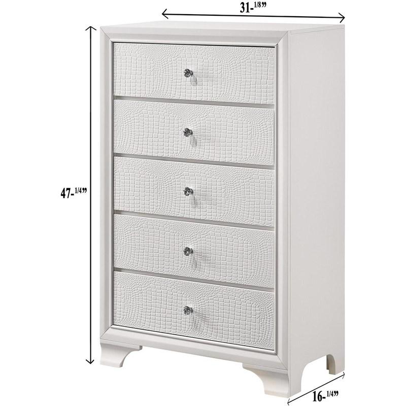 Lyssa Frost Chest - Gate FurnitureChest