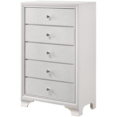 Lyssa Frost LED Panel Bedroom Set - Gate FurnitureBedroom Set