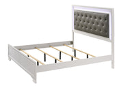 Lyssa Frost LED Upholstered Panel Bedroom Set - Gate FurnitureBedroom Set