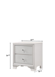 Lyssa Frost LED Upholstered Panel Youth Bedroom Set - Gate FurnitureYouth Bedroom Set