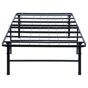 Mabel Metal Twin Mattress Support Platform Bed Black - 305957T