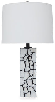 Macaria White/Black Table Lamp (Set of 2) - L429044X2