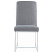 Mackinnon Upholstered Dining Side Chair Grey (Set of 2) - 107143