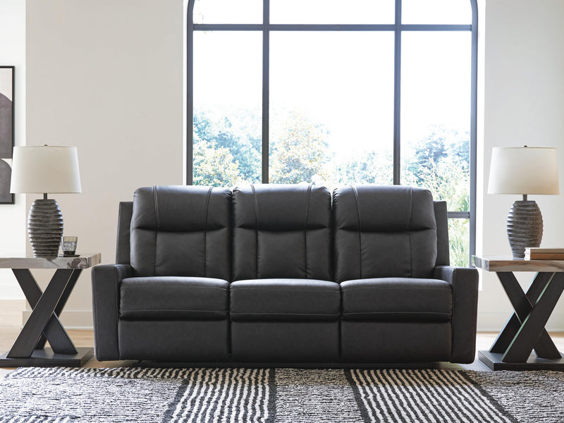 Mackmenville Carbon Reclining Sofa - 7471388