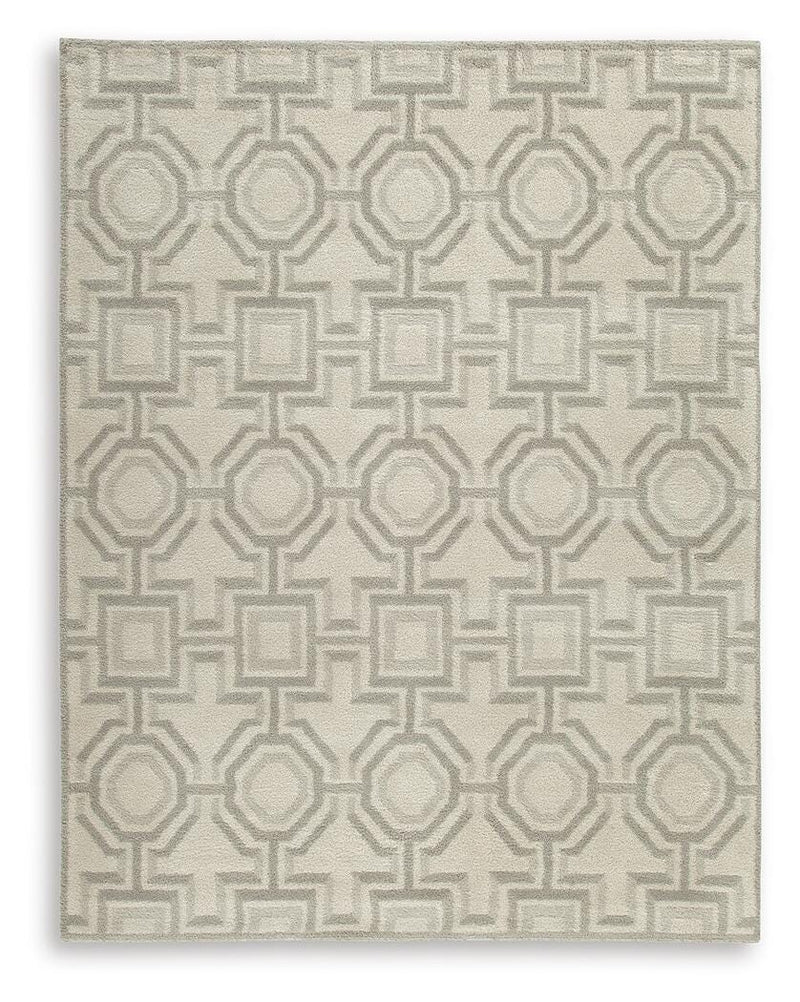 Maconville Ivory/Gray Large Rug - R407321