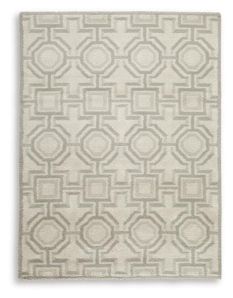 Maconville Ivory/Gray Medium Rug - R407322