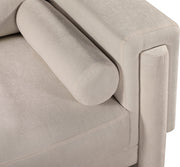 Madeline 65" Chenille Fabric Upholstered Loveseat in Beige - 152Beige-L