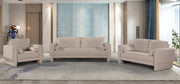 Madeline 65" Chenille Fabric Upholstered Loveseat in Beige - 152Beige-L