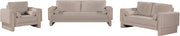 Madeline 65" Chenille Fabric Upholstered Loveseat in Beige - 152Beige-L