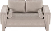 Madeline 65" Chenille Fabric Upholstered Loveseat in Beige - 152Beige-L