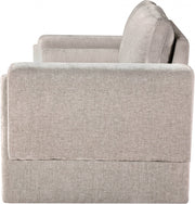 Madeline 65" Chenille Fabric Upholstered Loveseat in Beige - 152Beige-L