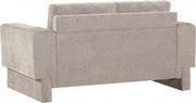 Madeline 65" Chenille Fabric Upholstered Loveseat in Beige - 152Beige-L