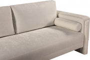 Madeline 65" Chenille Fabric Upholstered Loveseat in Beige - 152Beige-L
