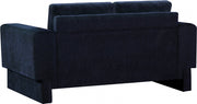 Madeline 65" Chenille Fabric Upholstered Loveseat in Blue - 152Navy-L