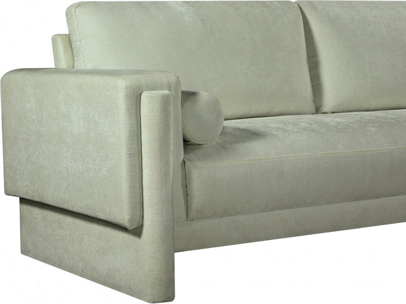 Madeline 65" Chenille Fabric Upholstered Loveseat in Mint - 152Mint-L