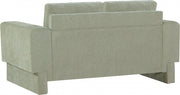 Madeline 65" Chenille Fabric Upholstered Loveseat in Mint - 152Mint-L