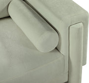 Madeline 65" Chenille Fabric Upholstered Loveseat in Mint - 152Mint-L