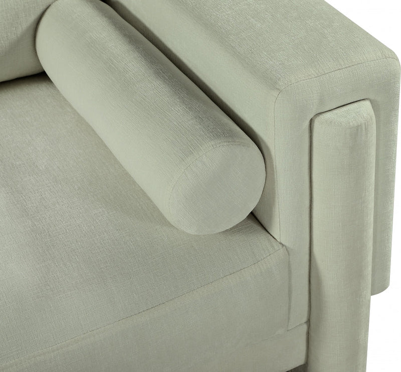Madeline 65" Chenille Fabric Upholstered Loveseat in Mint - 152Mint-L
