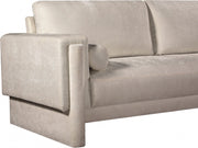 Madeline 89" Chenille Fabric Upholstered Sofa in Beige - 152Beige-S