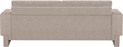 Madeline 89" Chenille Fabric Upholstered Sofa in Beige - 152Beige-S