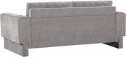 Madeline 89" Chenille Fabric Upholstered Sofa in Grey - 152Grey-S
