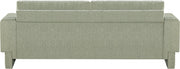 Madeline 89" Chenille Fabric Upholstered Sofa in Mint - 152Mint-S