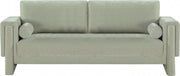 Madeline 89" Chenille Fabric Upholstered Sofa in Mint - 152Mint-S