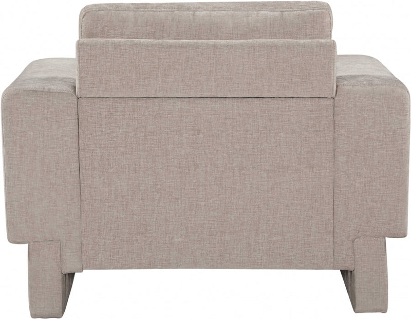 Madeline Chenille Fabric Upholstered Living Room Chair in Beige - 152Beige-C