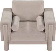 Madeline Chenille Fabric Upholstered Living Room Chair in Beige - 152Beige-C