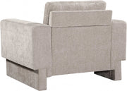 Madeline Chenille Fabric Upholstered Living Room Chair in Beige - 152Beige-C
