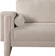 Madeline Chenille Fabric Upholstered Living Room Chair in Beige - 152Beige-C