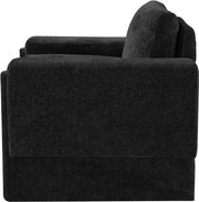 Madeline Chenille Fabric Upholstered Living Room Chair in Black - 152Black-C